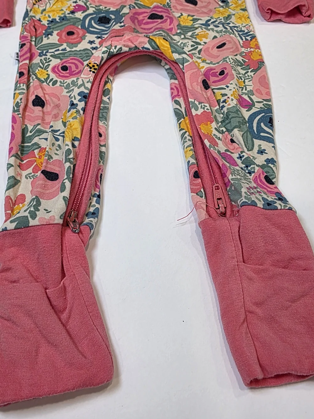 Little Sleepies Sleep Secret Garden Crescent Zippy Bamboo 3-6 Months
